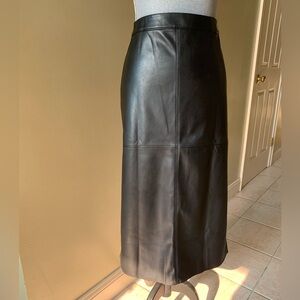 Worthington Black Maxi Pencil Skirt